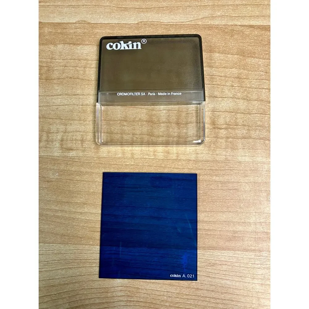 Cokin Filters, Filter Holder and Tiffen 55 SR Polarizer Lens.